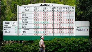 Masters leaderboard 2021 Live updates from third round at Augusta National Golf Club [upl. by Kristoforo]