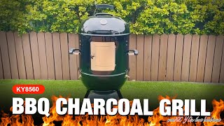 3in1 Smoker Grill Versatile Cooking for Your Backyard Barbecue [upl. by Rehpotsyrhc]