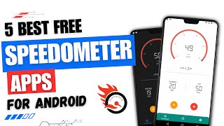 5 Best Free GPS Speedometer Apps For Android ✅ Cycle Bike Motorcycle  Speed Meter App [upl. by Alolomo]