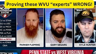 WVU has NO CHANCE against Penn State according to these so called WVU quotexpertsquot Paul reacts [upl. by Ynots]