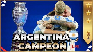 🔴 ARGENTINA CAMPEÓN  COPA AMÉRICA 2024 [upl. by Terina]