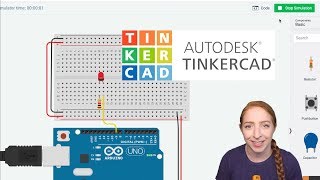 Fading LED With Arduino in Tinkercad [upl. by Noxin574]