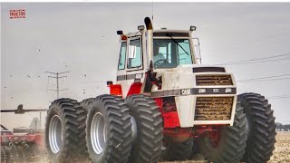 CASE 4890 4wd Tractor Working on Fall Tillage [upl. by Adnert237]