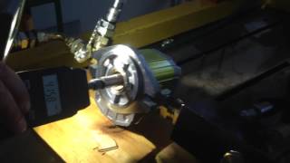 Hydraulic Gr 2 6 cc Motor 4000 rpm 8 bar back pressure with 50 bar peaks [upl. by Llekim]