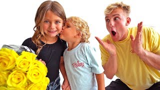 WE FOUND MINI JAKE PAUL A GIRLFRIEND [upl. by Eleinad]