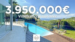 Stunning Modern Villa in Villefranchesurmer with Spectacular Sea Views [upl. by Lepp]