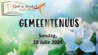 Gemeentenuus vir 28 Julie 2024  Stilbaai NG Gemeente [upl. by Sandye]