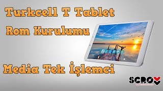 Turkcell T Tablet Rom Kurulumu Malware YokTelefon Özelliği Aktif [upl. by Manaker]