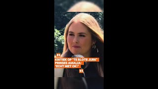 Prinses Amalia verrast met gewaagde jurk reacties zijn verdeeld 👗👑 [upl. by Lianne]