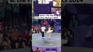 During breakdance competition ballet meets hip hop 😍 Paris 2024 Olympics paris2024 [upl. by Onaivlis]