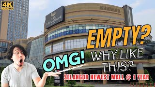 Newest but emptiest mall in Selangor Why like this KSL Esplanade Mall Walking Tour 4K [upl. by Lenox]