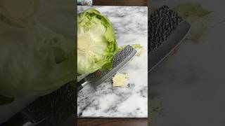 Iceberg Lettuce Vegetable Cutting Skills cuttinggarden cuttingfruit cuttingskills [upl. by Cleti59]