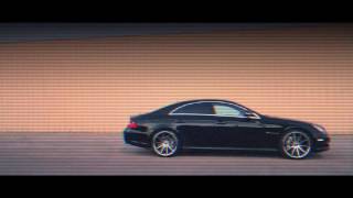 Mercedes Benz CLS55 AMG Rohana Wheels RC10 [upl. by Sidoeht]