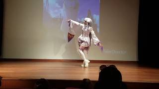 Emilia Gokuraku Jodo極楽浄土 Dance Cover Tokyo Game Show Elemeleri 2017 [upl. by Corvin]