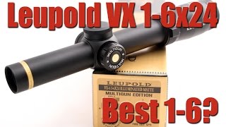 Leupold VX6 16x24 Multigun Scope Full Review [upl. by Bashemath]