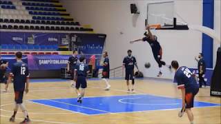 ADNAN MENDERES ÜNİVERSİTESİ ADÜ BASKETBOL TAKIMI MAÇ ÖNCESİ ISINMA [upl. by Anoyet]