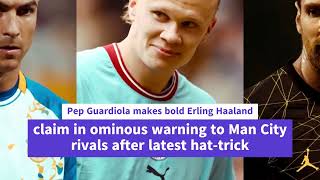 Pep Guardiola REACTS To Man Citys 3 1 Win Over West Ham amp HAT TRICK Hero Erling Haaland [upl. by Kiley]