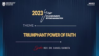 Rev Dr DANIEL KAWATA  TRIUMPHANT POWER OF FAITH  PPISG [upl. by Grace746]