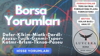 Borsa YorumlarıBist100DoferKlkimMiatk Dardl AsuzuTuclkGznmiTspor KatmrBrlsm Tknsa Paseu [upl. by Piscatelli]