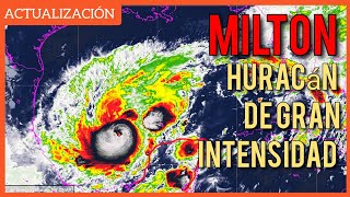 MILTON HURACAN DE GRAN INTENIDAD PELIGRO PARA YUCATAN Y FLORIDA [upl. by Yecal634]