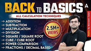 All Calculation Tricks in One Video  Master Addition Subtraction Multiplication SquareCube Root [upl. by Ahsiat]