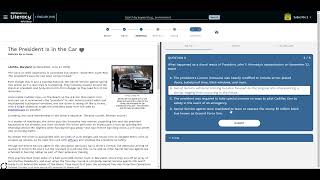 The President Is in the Car  Achieve3000 Answers [upl. by Lzeil]