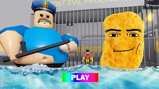 Barry Eats Gegagedigedagedago at 3AM in Real Life BARRYS PRISON RUN Scary Obby Roblox All Bosses [upl. by Ruperta]