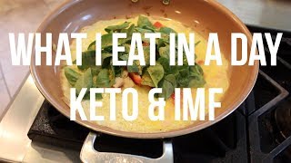 What I eat in a day Keto and Intermittent Fasting [upl. by Archle]