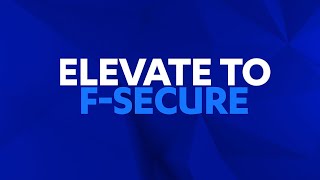 Elevate to FSecure FSecure Elements Endpoint Detection and Response [upl. by Eiwoh]