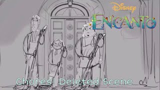 Disney’s Encanto  Deleted Scene  Chores Storyboard [upl. by Rossy782]