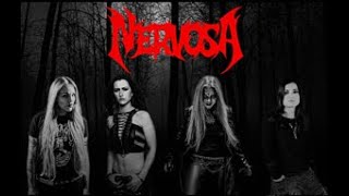 Interview with Eleni Nota from NERVOSA Nervosa deathmetal PoisonedRock [upl. by Celtic919]