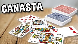 CANASTA  Spielregeln TV Spielanleitung Deutsch  Kartenspiel [upl. by Ashla619]