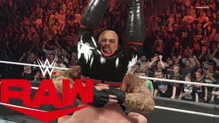 WWE2K24 Chris Danger vs Undertaker RAW [upl. by Atinomar]