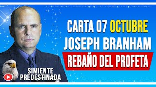 CARTA JOSEPH BRANHAM SABADO 07 DE OCTUBRE DEL 2023 ✔ 𝗧𝗔𝗕𝗘𝗥𝗡𝗔𝗖𝗨𝗟𝗢 𝗕𝗥𝗔𝗡𝗛𝗔𝗠 [upl. by Kenton]