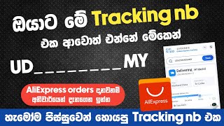 AliExpress orders දානවනම් මේ Tracking nb එක ගැන අනිවාර්යෙන් දැනගන්න  UDMY Tracking  SL TEC MASTER [upl. by Wilfred]