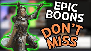 Epic Boon Feats Tier List 2024 Dungeons amp Dragons Players Handbook [upl. by Alisan]