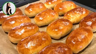 Russische Teigtaschen PIROSCHKI  Piroggen sehr fluffig und lecker  Russische Küche [upl. by Notaes158]