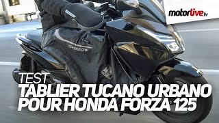 PRATIQUE  Tablier TucanoUrbano TermoscudEvo sur Honda Forza 125 [upl. by Aikan]