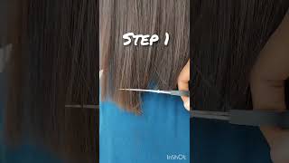 split hair cutting at home makeupbyArpita [upl. by Winson]