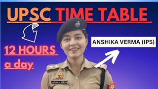 upsc time table kaise banaye [upl. by Liu]