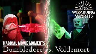 Dumbledore vs Voldemort  Harry Potter Magical Movie Moments [upl. by Narruc]