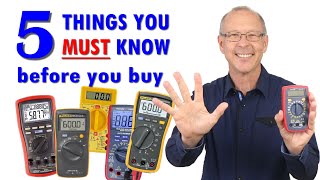 Best Multimeter  5 factors to help you choose the right meter for you [upl. by Kaliski12]