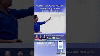 Pulley Question Solving newtonslawofmotion physics neet [upl. by Olive]