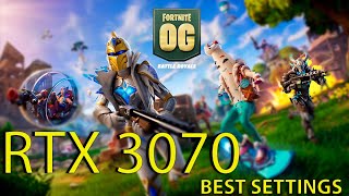 Fortnite Chapter OG Season OG Gameplay  RTX 3070  i7 8700  1440p  Benchmark  BEST SETTINGS [upl. by Essilrahc]