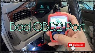 OBD2 Port Doesnt Communicate But Has Power [upl. by Erlandson]