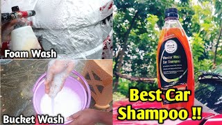 Best Car Shampoo for Bucket amp Foam Wash  Wavex Wonderwash Car Shampoo ReviewUNIQUEADVISEMASTER [upl. by Marybelle979]