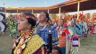 Saturday night grand entry  Alexis pow wow 2021 [upl. by Buke]