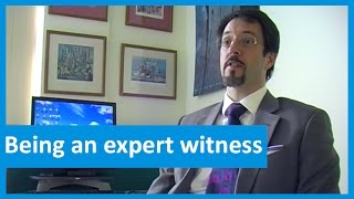 Being an expert witness [upl. by Fancie]