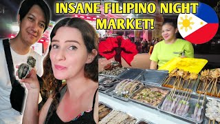 We Tried the WEIRDEST FILIPINO STREET FOOD at MassKara Night Market Philippines [upl. by Naedan720]