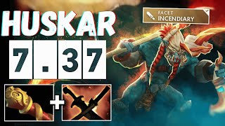 THIS NEW FACET MADE HUSKAR MELT HIS ENEMY  Huskar Dota 2 [upl. by Bainbridge]